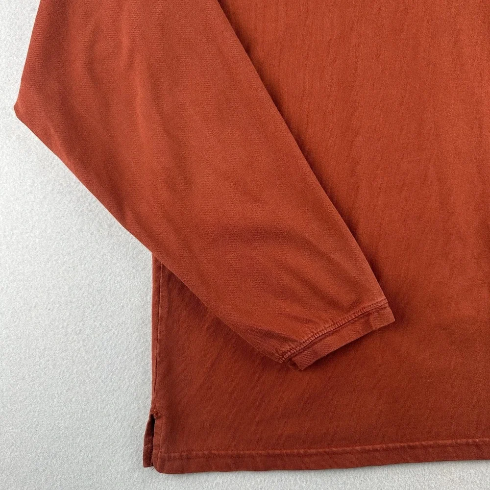 North Face Men's 100% Cotton Long Sleeve Shirt Size Medium